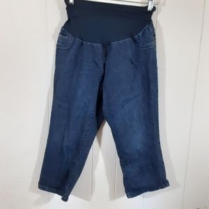 Indigo Blue Maternity Capris